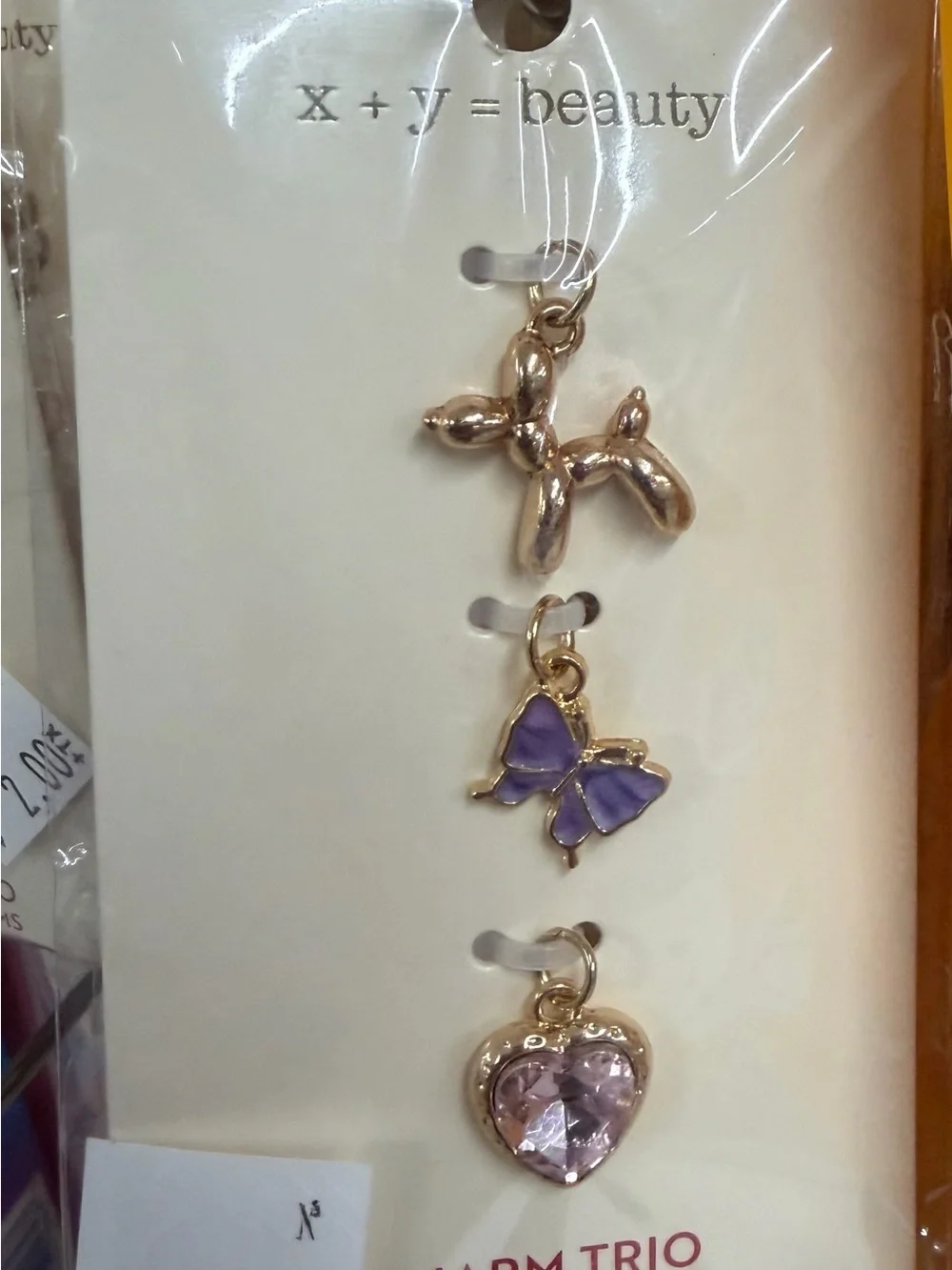Charm and cellphone wristlet lot 100 packs new sealed packs